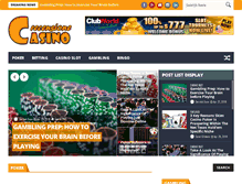 Tablet Screenshot of casinoonline-recensione.com